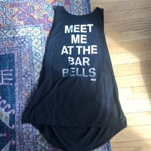 Open Back Workout Tank